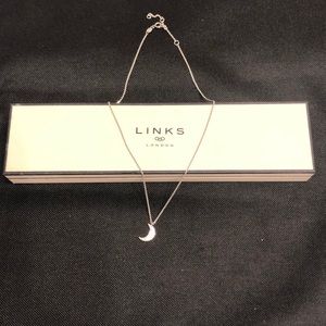 Links of London half moon crystal necklace